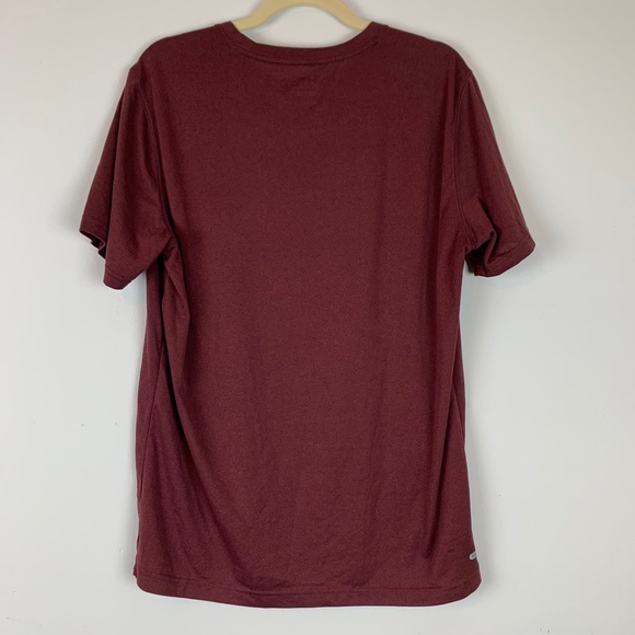 OLD NAVY Active Go-Dry ”Get It Done" Maroon Tee Sz L - Picture 2 of 5
